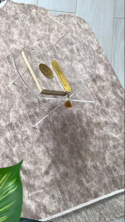 Acrylic Glass Holy Quran Stand